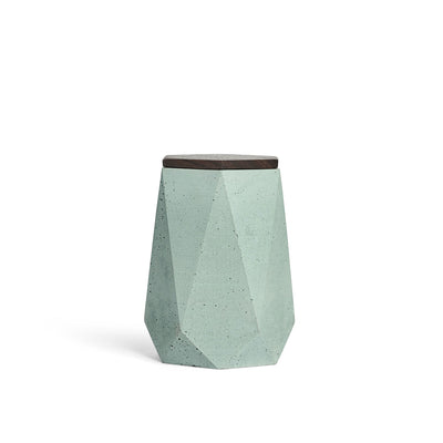 GEO CONCRETE URN:  KEEPSAKE OR PET