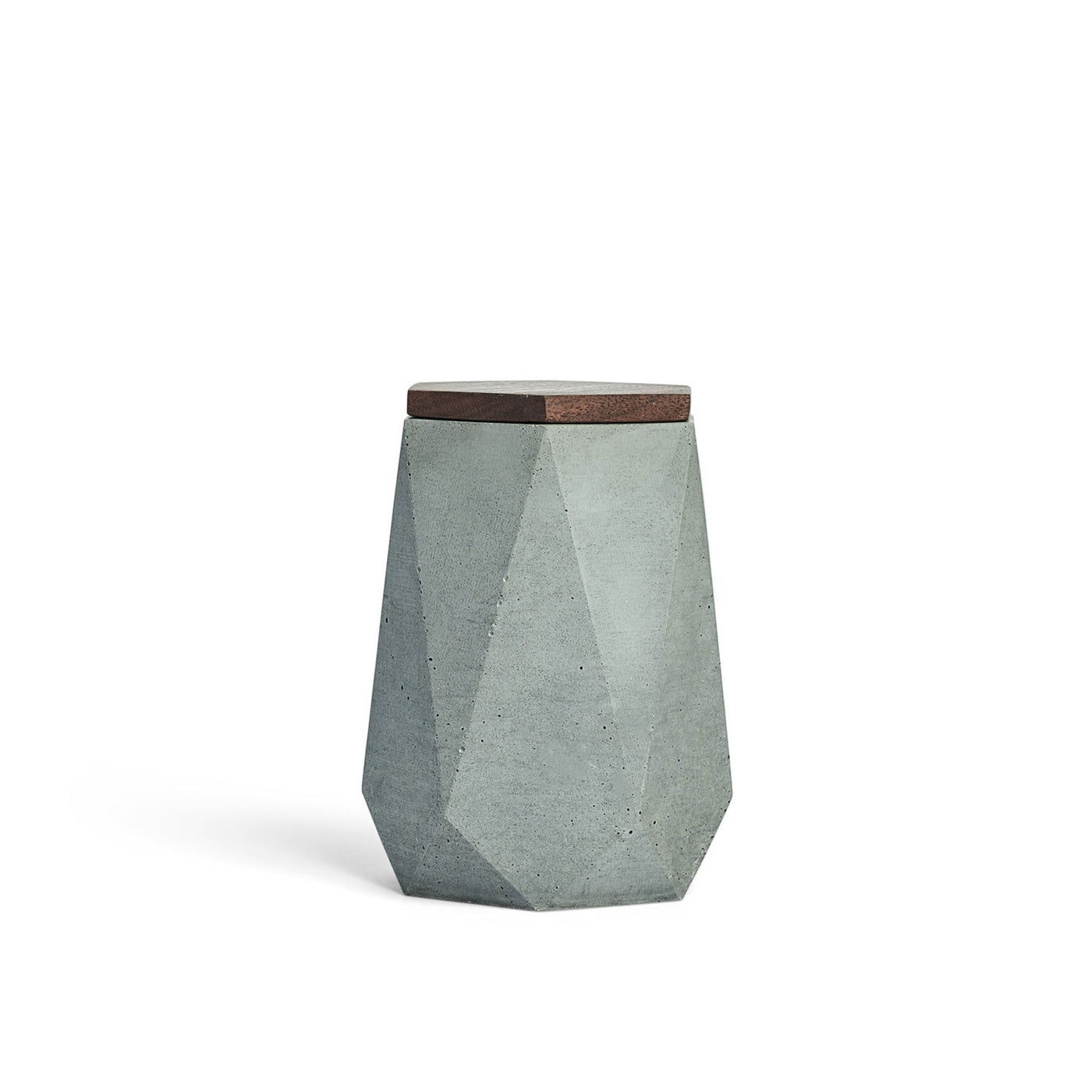 GEO CONCRETE URN:  KEEPSAKE OR PET